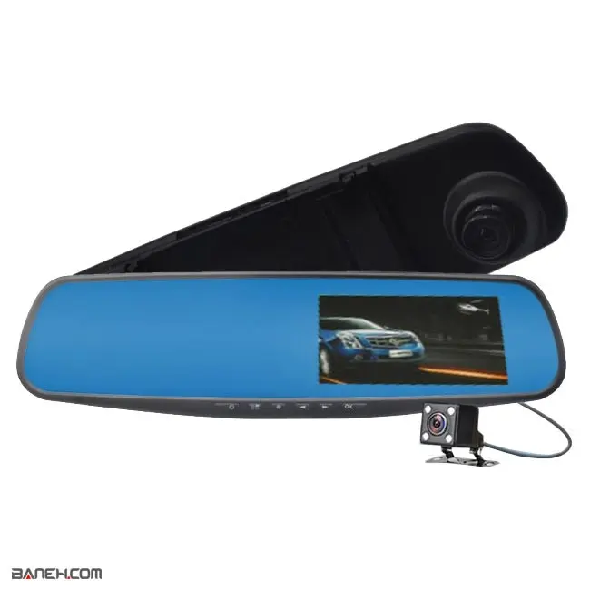 DVR مانیتور آیینه ای VEHICLE BLACK BOX DVR RCO