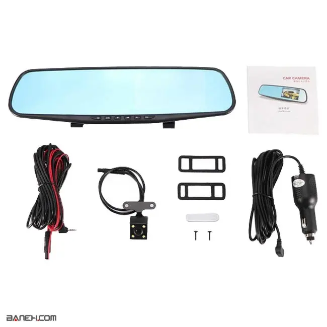 DVR مانیتور آیینه ای VEHICLE BLACK BOX DVR RCO