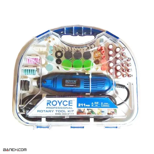 فرز انگشتی رویس 300 وات RMG-300/211T R30001 Royce Die Grinder