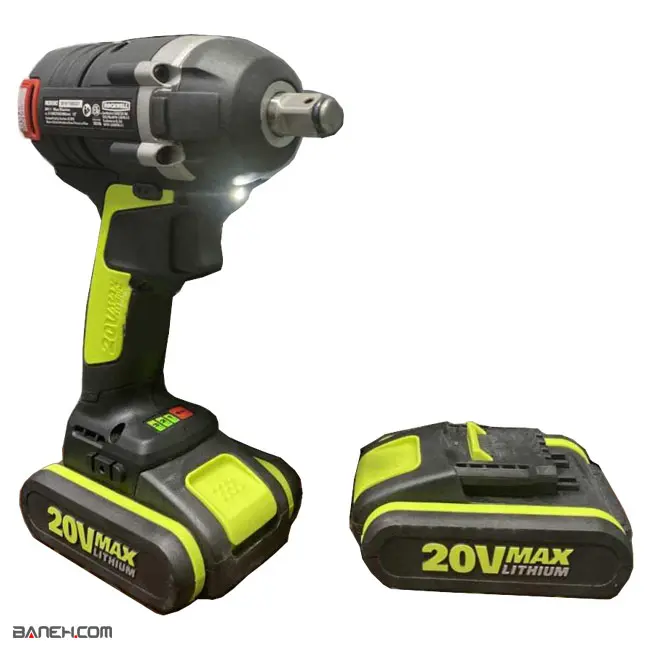 آچار بکس شارژی 20 ولت RockWell RK2855K2