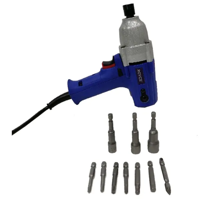 دریل پیچ گوشتی برقی 320 وات رویس P1B-10C گیربکسی