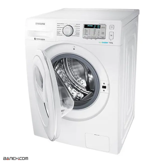 ماشین لباسشویی ادواش سامسونگ ۹ کیلویی WW90K5213WW