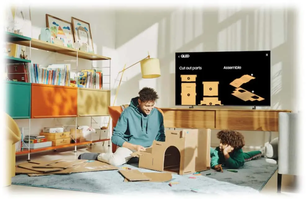 samsung 65Q60B 7 .jpg تلویزیون سامسونگ 85Q60B مدل 85 اینچ