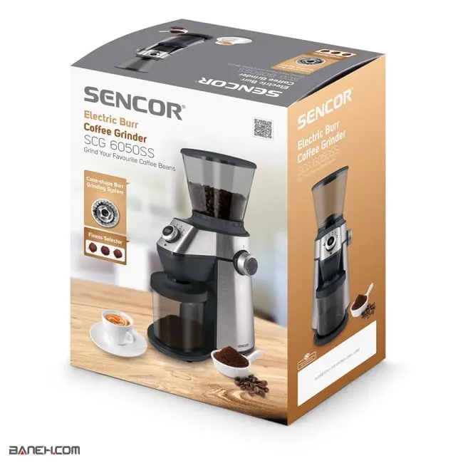 آسیاب قهوه سنکور 150 وات Sencor SCG 6050SS