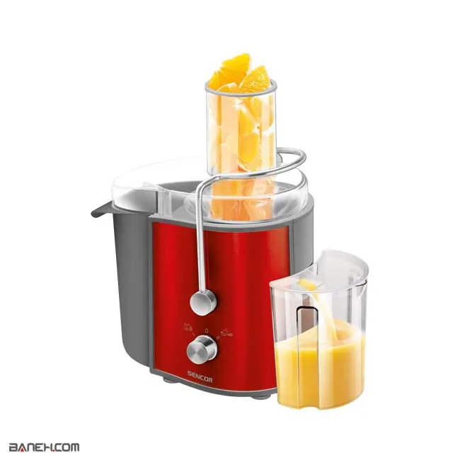 3 خرید آبمیوه گیری سنکور 800 وات Sencor SJE 1056RD Juicer sje1056rd 2 1.jpg خرید آبمیوه گیری سنکور 800 وات Sencor SJE 1056RD Juicer