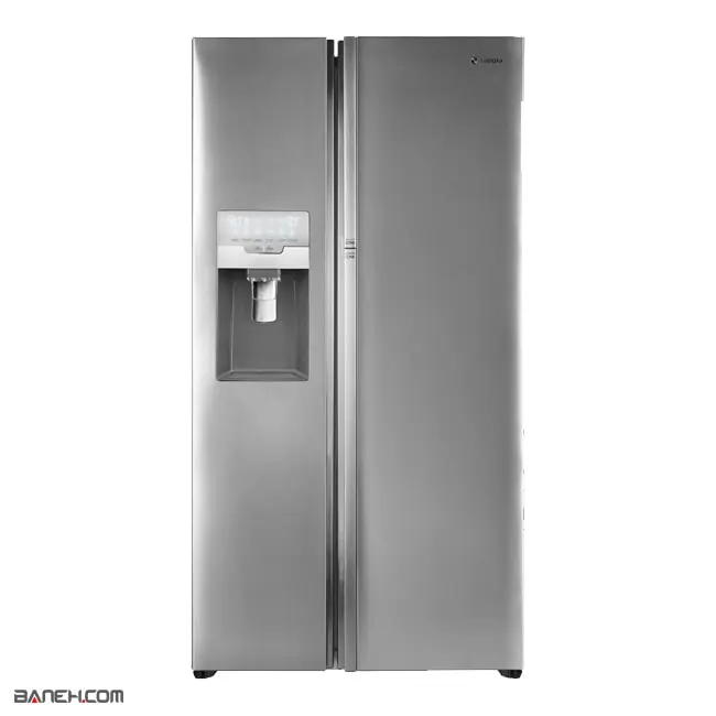 یخچال ساید بای ساید اسنوا 684 لیتر هوم بار سیلور Snowa SN8-3320SS
