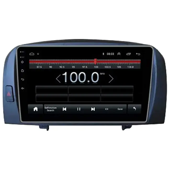 پخش فابریک و مانیتور خودرو هیوندای سوناتا Hyundai Sonata ys 2006-2008
