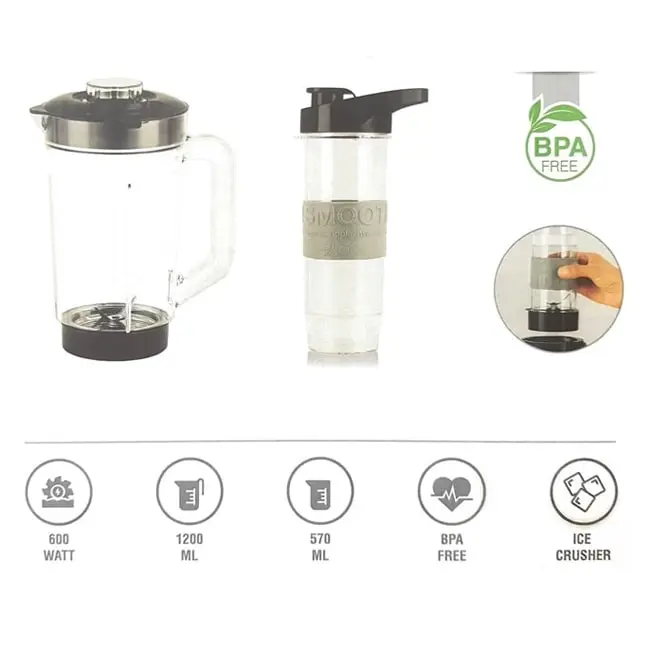 مخلوط کن برقی 600 وات فکر مدل SPORTIC PERSONAL BLENDER