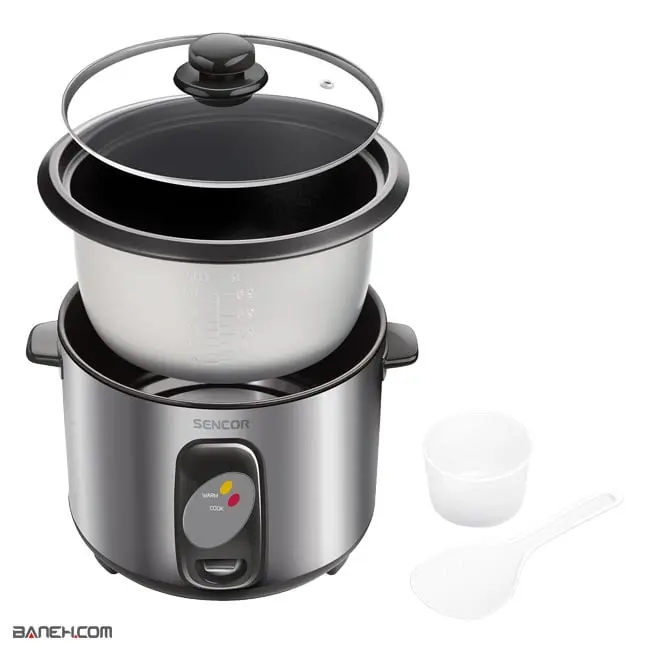 پلوپز برقی سنکور 500 وات SRM 1550SS Sencor Rice Cooker