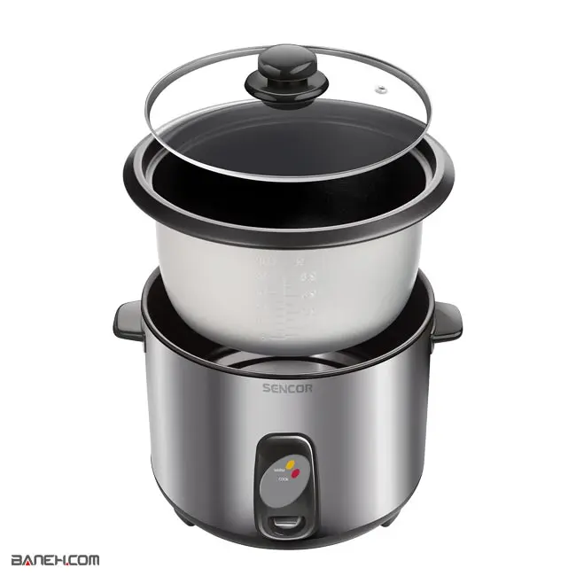 خرید پلوپز برقی سنکور 1000 وات SRM2800SS Sencor Rice Cooker