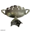 standing kashkul 5 1 2 کشکول آجیل خوری پایه دار پیوتر سایز بزرگ Pewter