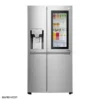 sxi535ns 1 یخچال ساید بای ساید اینستاویو ال جی 602 لیتر LG SXI535NS InstaView Door-in-Door