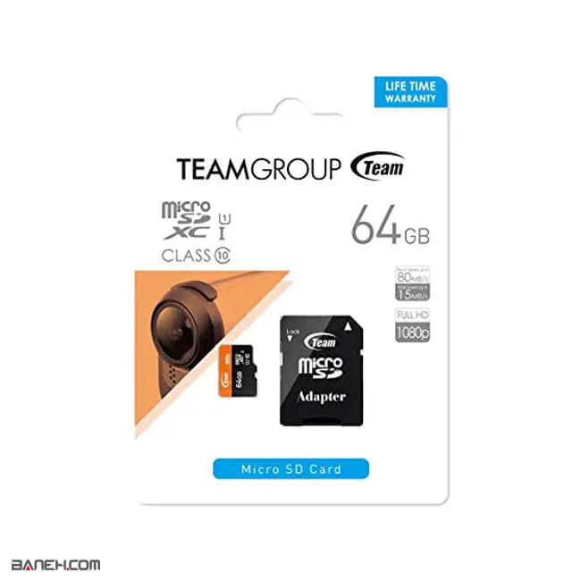 کارت حافظه میکرو اس دی تیم گروپ 32 گیگا بایت TEAMGROUP