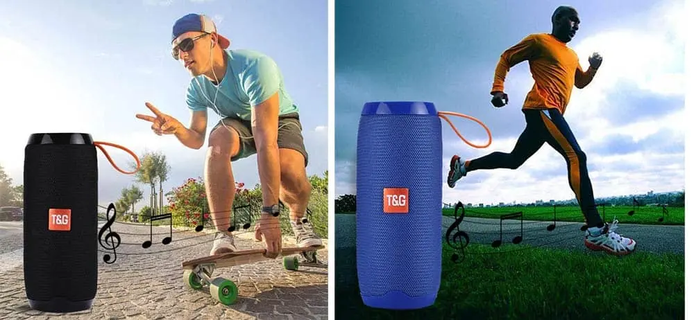 tg106 8 .jpg خرید اسپیکر بلوتوثی تی اند جی T&G TG106