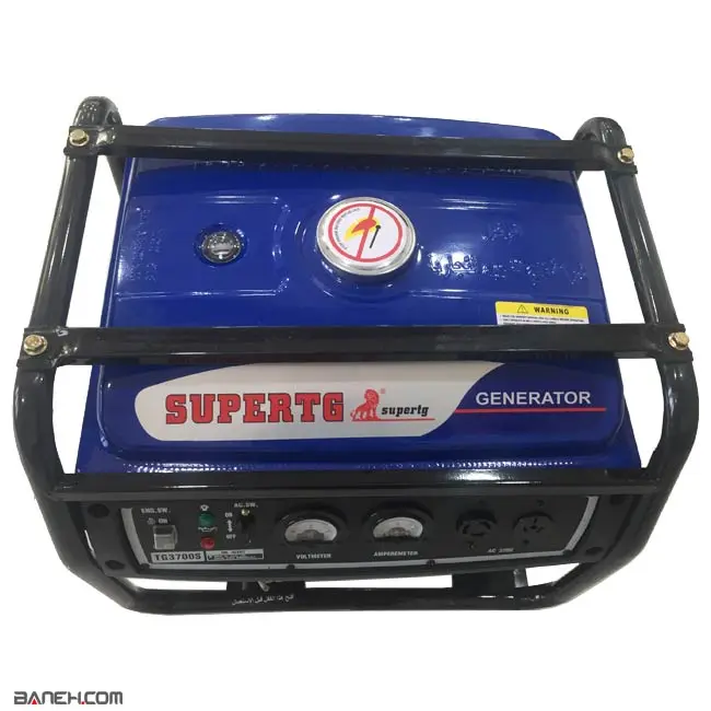 موتور برق بنزینی تک فاز سوپر تی جی 2700 وات TG3700S SUPERTG