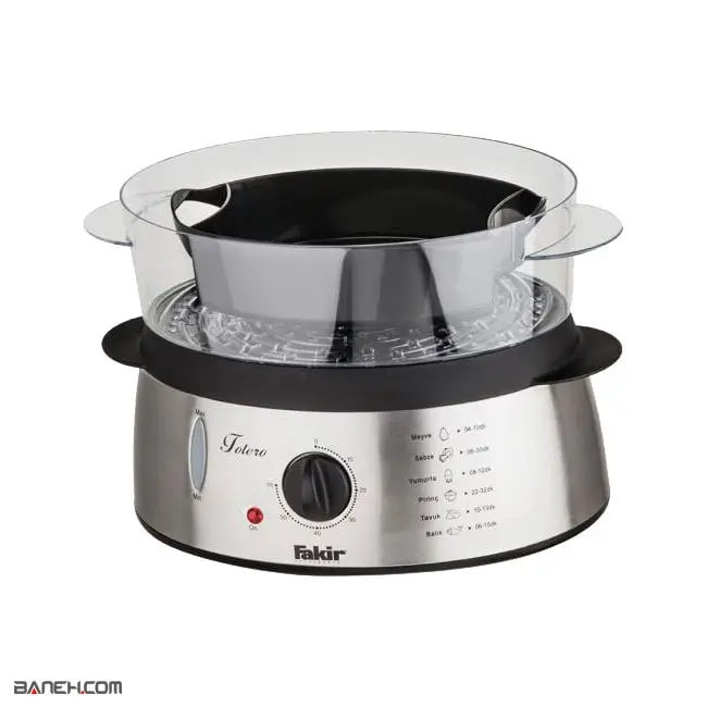 بخارپز فکر 1.2 لیتری تولیرو Tolero Fakir Steam Cooker