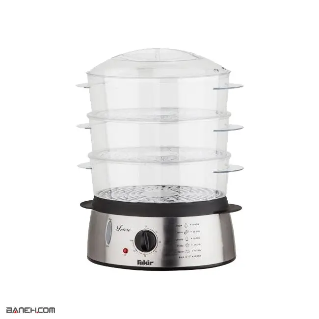 بخارپز فکر 1.2 لیتری تولیرو Tolero Fakir Steam Cooker