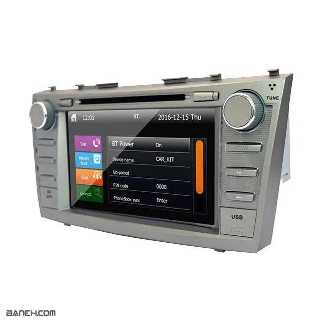 پخش فابریک تويوتا کمری 2007-2008-2009 Toyota Camry