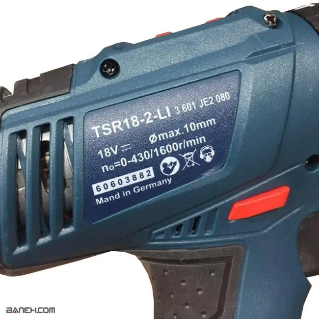 دریل شارژی بوش TSR18-2-LI Bosch Tool Box Cordless Drill