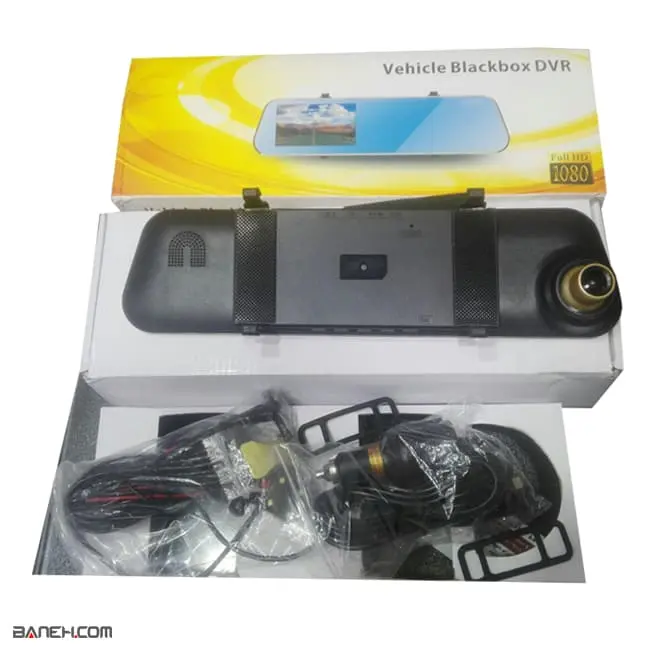 دوربین خودرو مانیتور آینه ای DVR