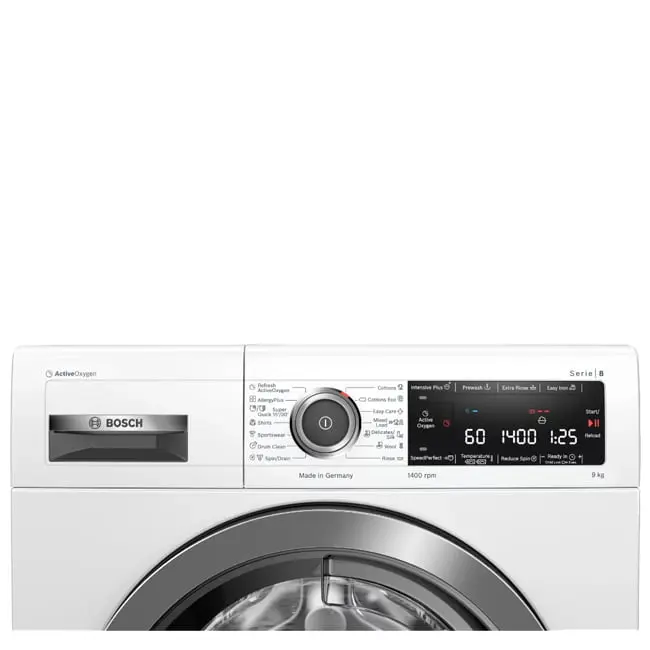 ماشین لباسشویی بوش 9 کیلویی WAV28L90ME سفید