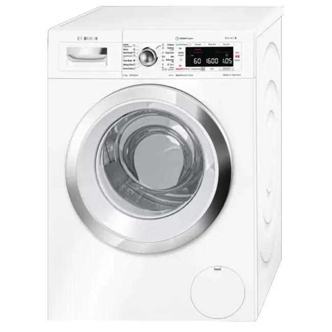 ماشین لباسشویی بوش 9 کیلویی WAW32760ME سری 8 سفید