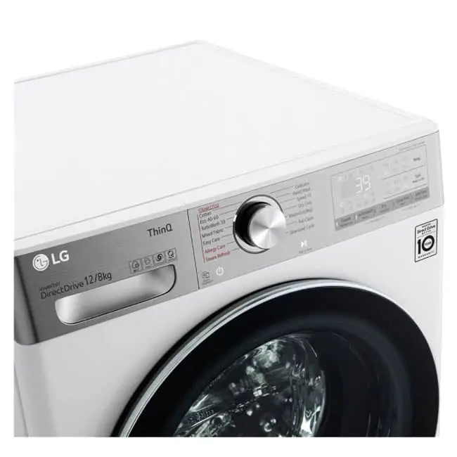 ماشین لباسشویی ال جی 12 کیلویی WDV1260 اصل کره
