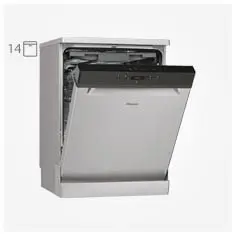 ظرفشویی ویرپول 14 نفره نقره ای Whirlpool WFC-3C26F