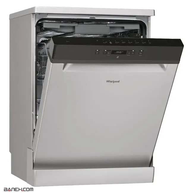 ظرفشویی ویرپول 14 نفره نقره ای Whirlpool WFC-3C26F