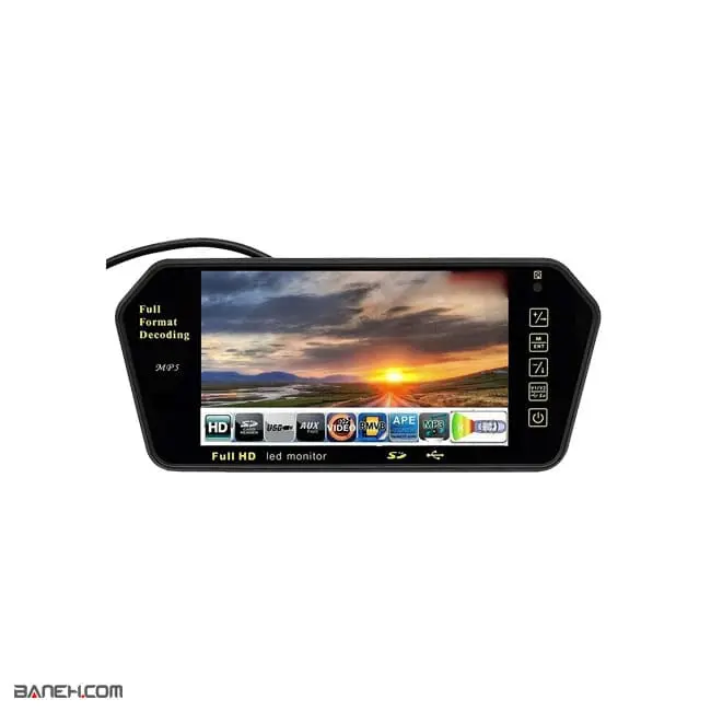 مانیتور آیینه ای خودرو 7 اینچی Car Monitor