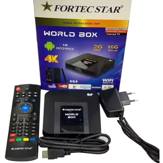 اندروید باکس فورتک استار مدل World Box