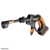 worx wg629e 4 9 کارواش خانگی ورکس 20 ولت مدل WORX HYDROSHO WG629E.4