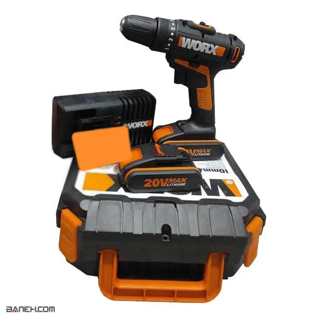 دریل شارژی ورکس 20 ولت مدل WORX POWER SHAVER WX101.4