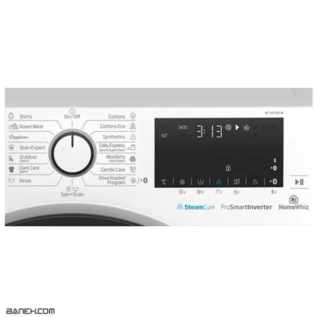 4 لباسشویی بکو 8 کیلویی اینورتر درب از جلو beko wtv8736xw لباسشویی بکو 8 کیلویی اینورتر درب از جلو beko wtv8736xw