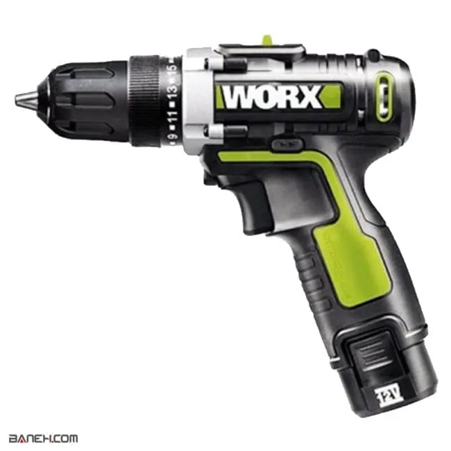 دریل شارژی ورکس 12 ولت Worx WU128.2