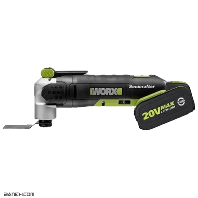 فرز شارژی همه کاره باتری لیتیومی ورکس WU677.9 Worx