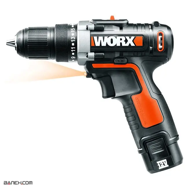 دریل شارژی ورکس 12 ولت Worx WX128.1