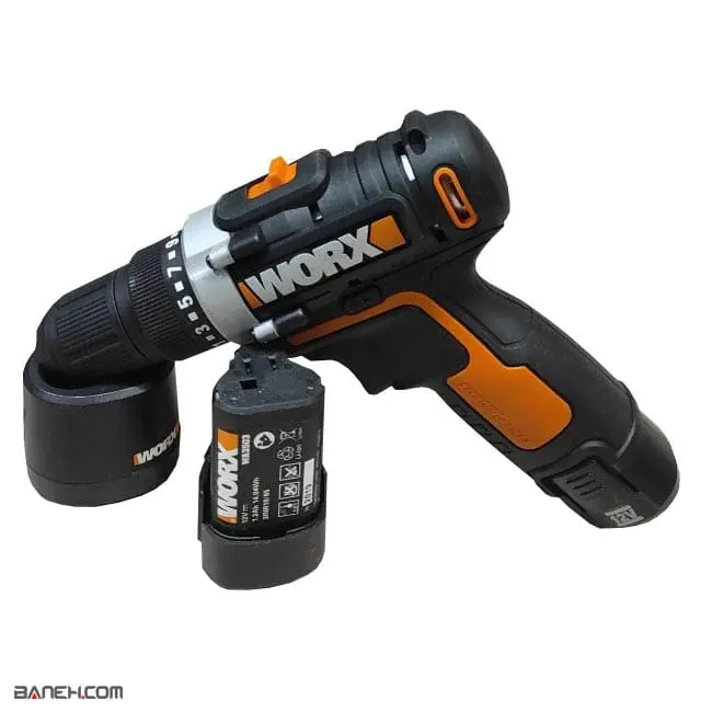 دریل شارژی ورکس 12 ولت Worx WX128.1