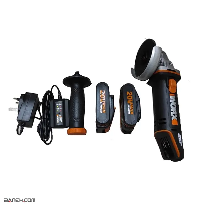 مینی فرز شارژی ورکس 20 ولت wx802 WORX
