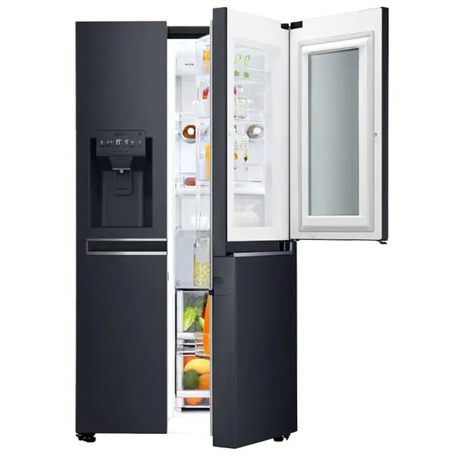 یخچال ال جی X337 اینستاویو 34 فوت ساید بای ساید یخساز بدون برفک