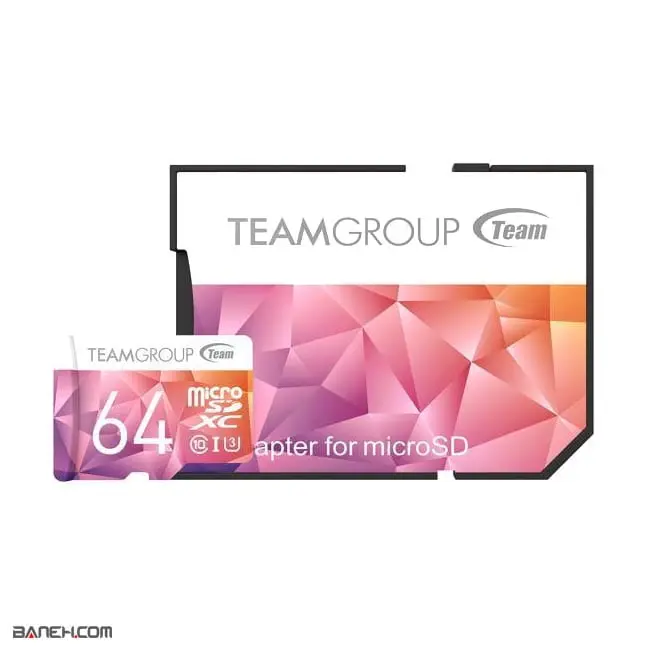 خریدکارت حافظه تیم گروپ 64گیگابایت TEAMGROUP microSDXC