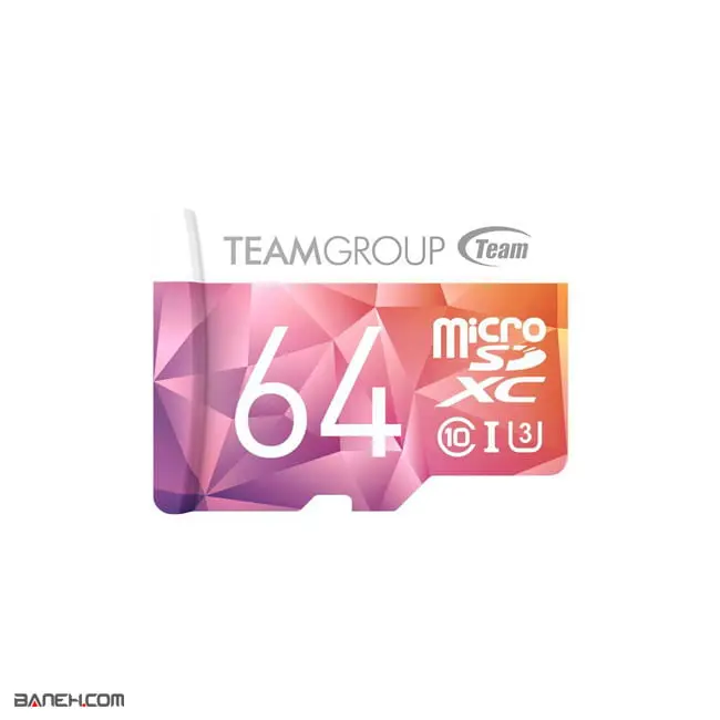 خریدکارت حافظه تیم گروپ 64گیگابایت TEAMGROUP microSDXC