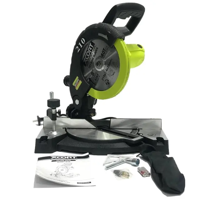 فارسی بر زاویه زن براشلس 1400 وات اکسکورت مدل xjx07-255bl