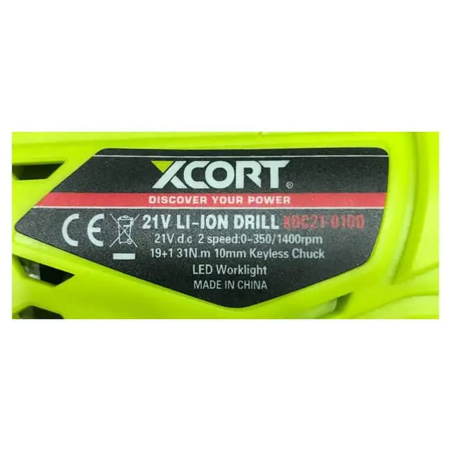 دریل شارژی XDC21-010D اکسکورت 21 ولت