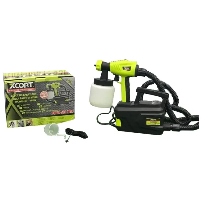 پیستوله رنگ برقی 550 وات ایکس کورت XQP04-550 نازل 2 بار