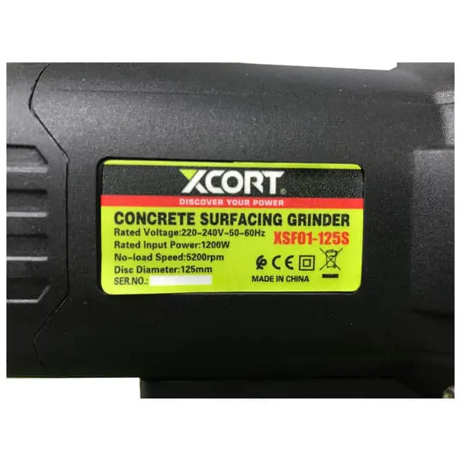 سنگ‌ ساب برقی 1200 وات ایکس کورت XSF01-125S مکنده