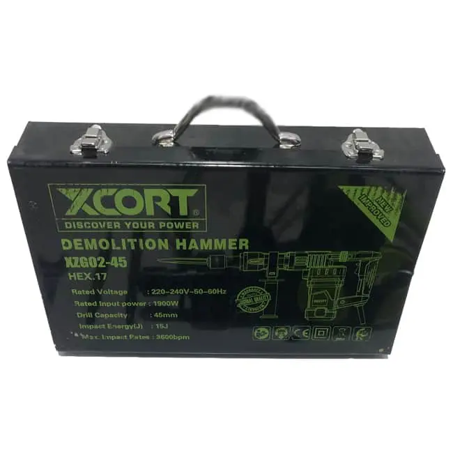 دریل چکش تخریب ایکس کورت XzG02-45 مدل 1900 وات