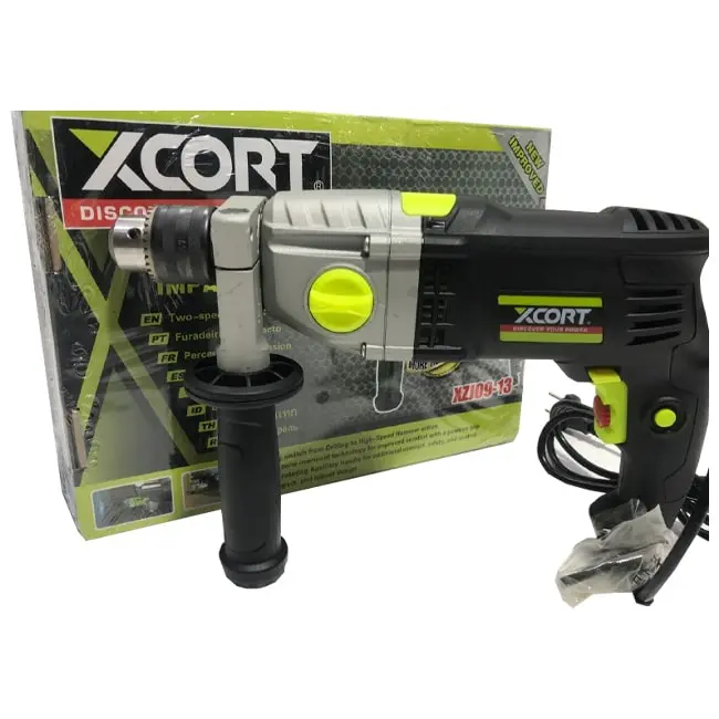دریل گیربکسی 1200 وات ایکس کورت XZJ09-13 سه نظام