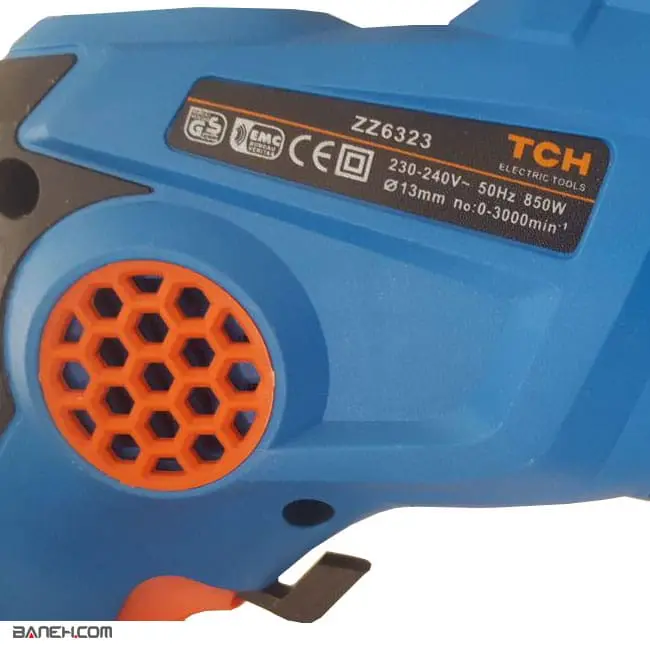 دریل برقی 850 وات تی سی اچ ZZ6323 TCH Impact Drill