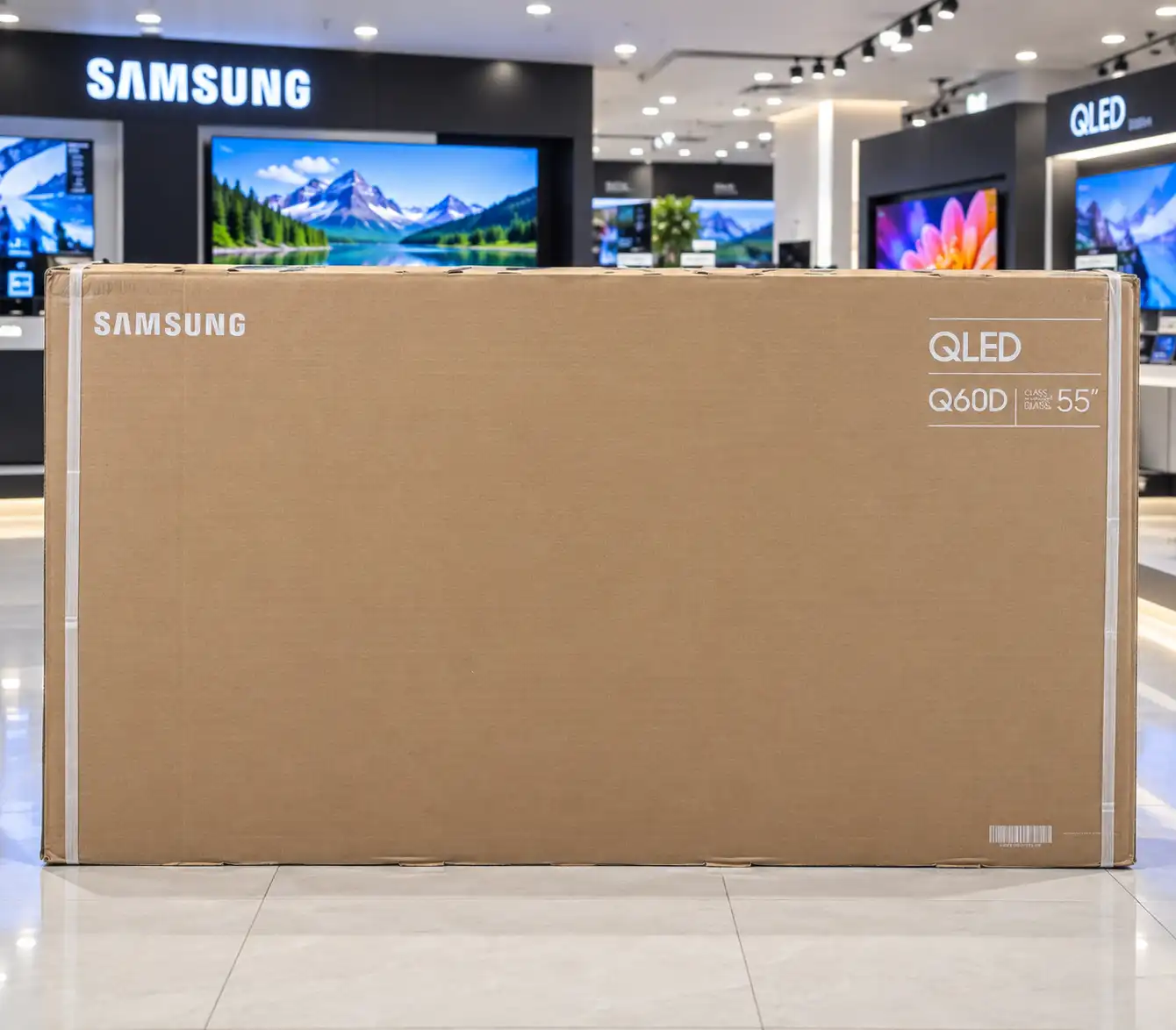 کارتن تلویزیون سامسونگ 55Q60D